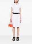Karl Lagerfeld платье мини с воротником поло, белый - фото 2