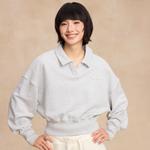 Свитшот женский Champion, plum фиолетовый - фото 7