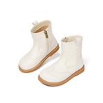 Детские кожаные ботинки для детей Snoffy, Caramel - фото 5