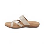 Women's Izzy Adjustable Slide Sandal In Light Gold Aetrex - фото 2