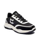 Кроссовки детские Karl Lagerfeld Kids с котом, черный - фото