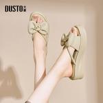 Шлепанцы женские Dusto, бежевый - фото 8