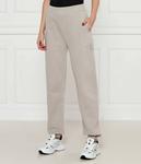 Спортивные брюки женские Calvin Klein Jeans с монограммой, бежевый - фото