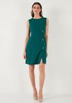 Повседневное платье REGULAR FIT LELA, зеленый - фото 4
