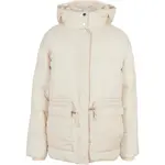 Куртка Urban Classics Waisted padded, бежевый - фото 3