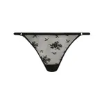 Кружевные стринги Stella Mccartney, черный - фото