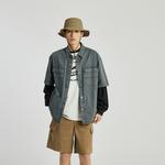 Футболка мужская тёмно-серая CAT - фото 6