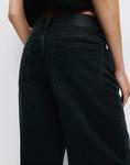 Джинсы Pull&Bear Loose oversize черного цвета - фото 2