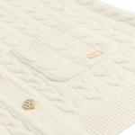 Кардиган с рюшами Valentino, бежевый - фото 11