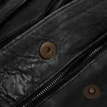 Шоппер X-Zone, натуральная кожа, черный - фото 7