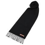 Шарф с логотипом Acne Studios, черный - фото 4