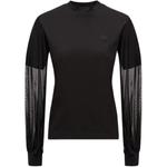 Mesh insert Long sleeve Sweatshirt Moncler, черный - фото 5