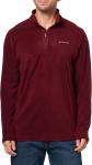 Columbia mens Klamath Range II Half Zip, Rich Wine - фото