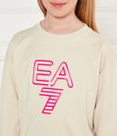 Свитер Regular fit Ea7, желтый - фото 4