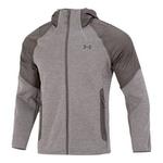 Куртка coldgear swacket hoodie jacket 'grey heather' Under Armour, серый - фото