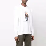 Свитшот мужской SS22 Polo Ralph Lauren, белый - фото 6