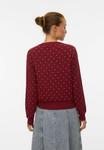 Кардиган Vero Moda Cardigan, Syrah/Red - фото 3