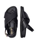 Кожаные сандалии Patrizia Pepe, черный - фото 4