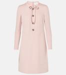 Мини-платье с бантом Giambattista Valli, Quartz Rose - фото