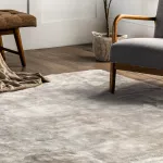 Ковер Loni Solid Shag Area Rug nuLOOM, 152x244 см, серый - фото 55