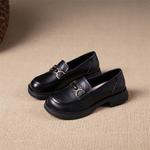 Женские лоферы YEDANI черно-коричневые - фото 3