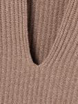 Свитер Emma в рубчик Leset, бежевый - фото 4