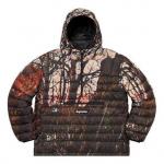 Толстовка micro down half zip hooded pullover 'multi-color' Supreme, мультиколор - фото