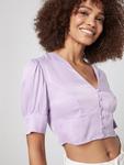 Блузка Daahls by Emma Roberts exclusively for ABOUT YOU Grace, фиолетовый - фото 3