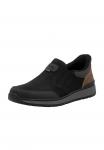 Лоферы Rieker Slip-ons, Schwarz/Black - фото 3