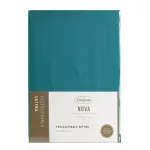 Простыня Nova 180x210 см бирюзовая Eurofirany - фото 2