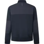 Толстовка Hackett Am Hybrid full zip, синий - фото 2