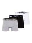 Трусы jbs Boxer shorts, цвет grey/black/white - фото