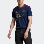 Футбольная майка мужская темно-синяя Adidas, темно-синий - фото 4