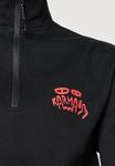Толстовка Karma8a REAL CROPPED HALFZIPPER, Black - фото 3