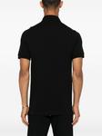 Dolce & Gabbana рубашка поло с вышитым логотипом, черный - фото