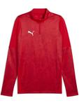 Свитер TeamCUP Training 1/4 Zip Top красного цвета Puma - фото