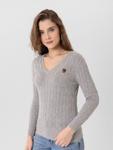 Свитер Jacey Quinn, серый - фото 3