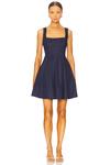 Платье "Бэйб" Yumi Kim, navy chambray - фото