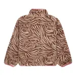 Детский флис Like Electricity Roxy, коричневый/белый - фото 2