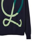 Свитер L Intarsia Wool LOEWE, синий - фото 9