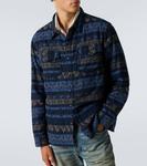 Хлопковая рубашка RRL, Rl -756 Navy Multi - фото 5