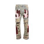 Брюки Who Decides War Sangre Patch Denim, Multicolor - фото