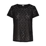 Футболка Jdy Tag Lace, черный - фото 3