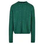 Толстовка Urban Classics Boxy, зеленый - фото 3