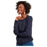 Свитер Vila Ril Long Sleeve O Neck, синий - фото 4