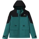 Трехслойная флисовая ветровка-подкладка PELLIOT для женщин, комплект из двух предметов, лаймовый цвет - фото 11