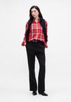 Блуза GANT CHECKED SHIRT, Ruby Red/Red - фото 5