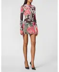 Мини-Платье ls Philipp Plein, мультиколор - фото 4