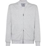Куртка Zip-up Striped Sweatshirt Brunello Cucinelli, светло-серый - фото 3