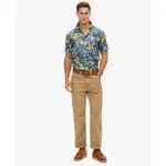 Рубашка с коротким рукавом Superdry Hawaiian Print, синий - фото 4